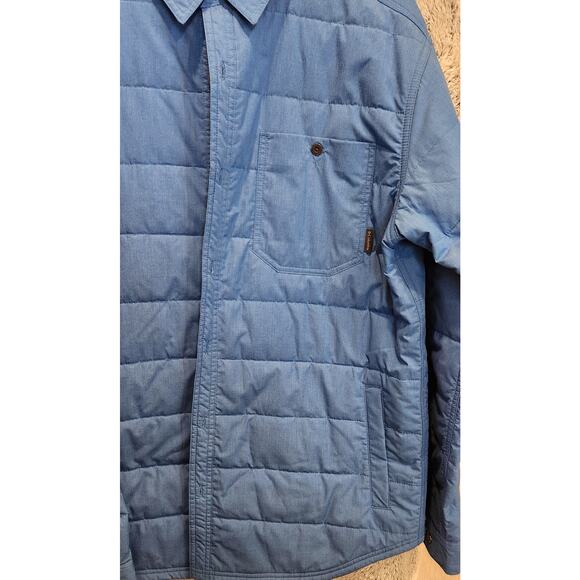 Columbia Quilted Shirt Jacket, Men's Large(Shacket) - Picture 4 of 6